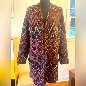 Brown and black cardigan from Lucky